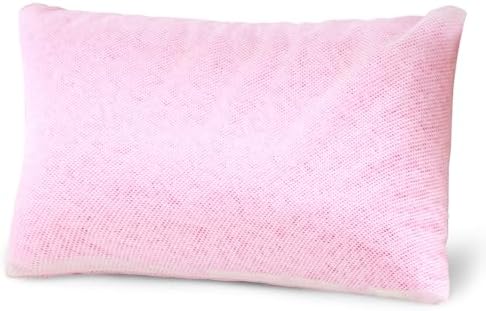 アイリスプラザ 枕 日本製 高さ調節可 通気性 ハードパイプ ほこりが出にくい 頭・首をしっかりサポート 丸洗い可 ムレにくい メッシュ Mサイズ ピンク