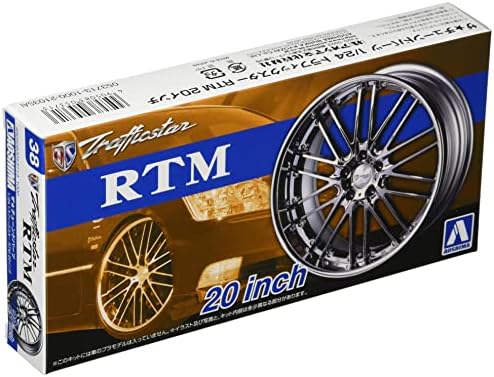 青島文化教材社 1/24 ザ・チューンドパーツシリーズ No.38 トラフィックスターRTM 20インチ プラモデル用パーツ