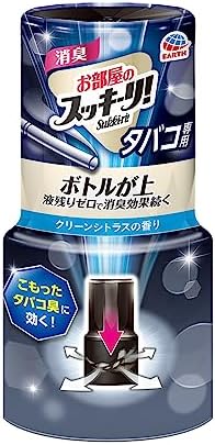スッキーリSukki-riお部屋のスッキーリ Sukki-ri 消臭芳香剤 タバコ用 クリーンシトラスの香り (お部屋用 400ml)