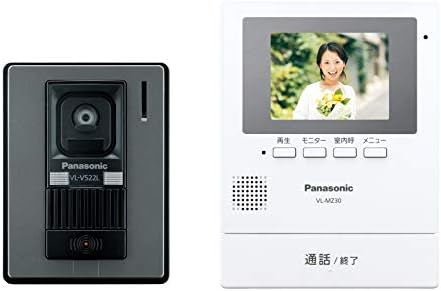 パナソニック テレビドアホン モニター親機 カメラ玄関子機(VL-V522L-S)セット VL-SZ30KL