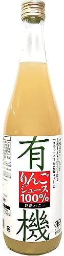 野田ハニー 有機りんごジュース100% 710ml