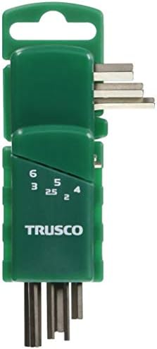 TRUSCO(トラスコ) 六角棒レンチ 両端いじり止め穴付 6本セット HW-TP6S