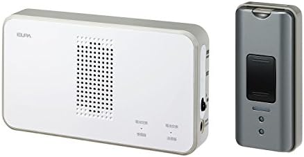 エルパ (ELPA) ワイヤレスチャイム押しボタンセット 介護 オフィス 店舗 無線 配線不要 EWS-S5031