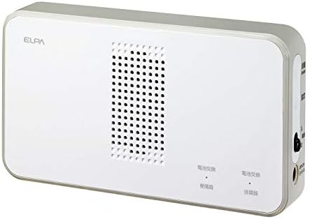 エルパ(ELPA) ワイヤレスチャイム受信器 介護 オフィス 店舗 無線 配線不要 EWS-P50