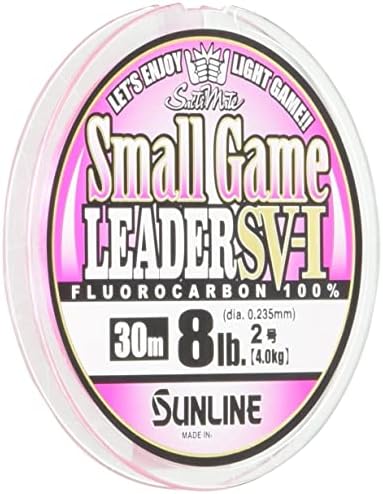 サンライン(SUNLINE) リーダー ソルティメイト スモールゲームリーダー SV-I フロロカーボン 30m マジカルピンク