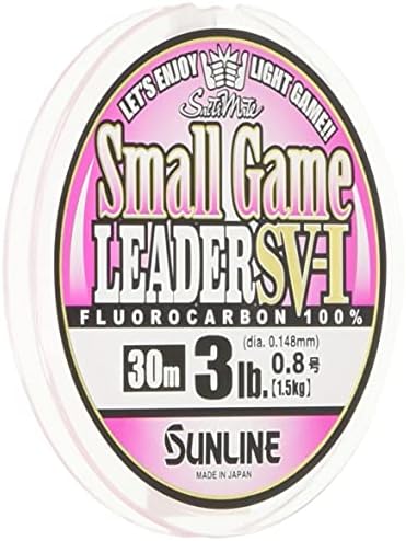 サンライン(SUNLINE) リーダー ソルティメイト スモールゲームリーダー SV-I フロロカーボン 30m マジカルピンク