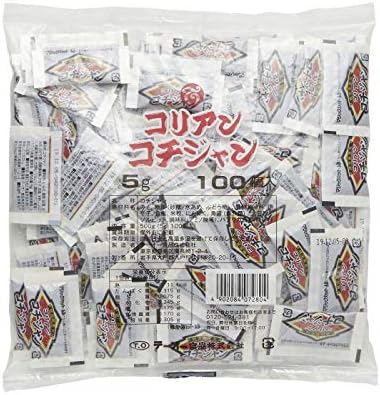 テーオー食品 コリアンコチジャン 5g(100袋)×3個