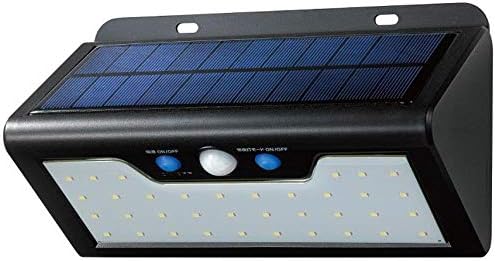 エルパ (ELPA) LEDセンサーウォールライト (大/電球色/ソーラー式/防水) 人感センサー/屋外/ESL-K411SL(L)