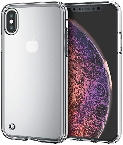 エレコム iPhone XS ケース 衝撃吸収 TRANTECT ハイブリッド (iPhone を美しく守る。) クリア PM-A18BHVCCR