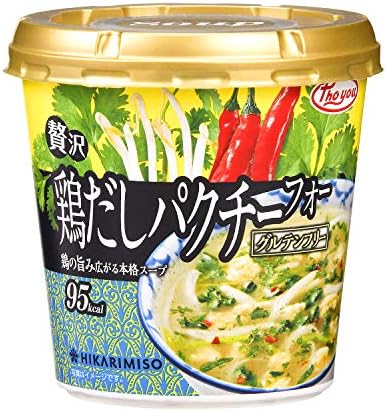 ひかり味噌 Phoyou贅沢鶏だしパクチーフォーカップ 1食×6個