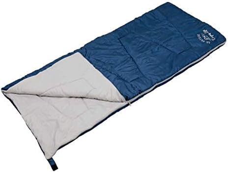 キャプテンスタッグ(CAPTAIN STAG) 寝袋 封筒型 シュラフ (最低使用温度12度) 中綿800g 洗える クッションシュラフ