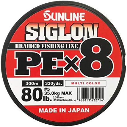 サンライン(SUNLINE) ライン シグロン PEx8 5色