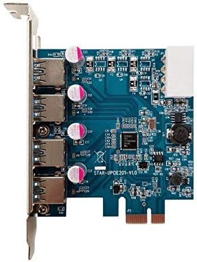 玄人志向 Renesus μPD720201搭載 USB3.0 Type-A x4 インターフェースボード (PCI-Express x1接続) USB3.0RA-P4-PCIE
