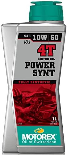 モトレックス(Motorex) デイトナ バイク用 エンジンオイル 4サイクル 10W-60 化学合成油 POWER SYNT 4T 1L 97786