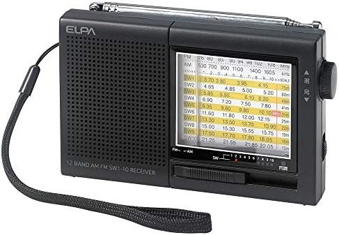 ELPA（エルパ) AM/FM短波ラジオ 海外の国際放送から国内のAM/FM放送まで幅広くキャッチ ER-C74T