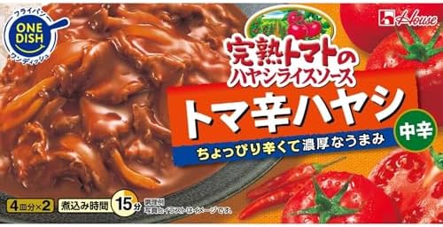ハウス 完熟トマトのハヤシライスソーストマ辛ハヤシ 151g ×5個