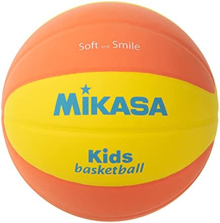 ミカサ(MIKASA) スマイルバスケットボール 5号 (小学生向け) イエロー/ブルー・イエロー/オレンジ ミニバス EVA SB5-YBL SB512-YO