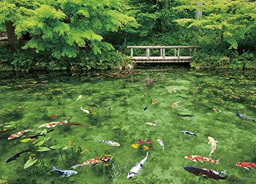 500ピース ジグソーパズル 踊る色彩モネの池(岐阜県) (38x53cm)
