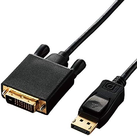 エレコム 変換ケーブル DisplayPort DVI 1.0m ブラック CAC-DPDVI10BK