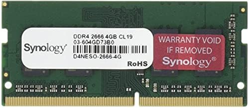 (NAS用拡張メモリ)Synology D4NESO-2666-4G (DDR4-2 666-SODIMM / 4GB / Synology NAS専用) 国内