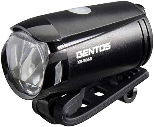 GENTOS(ジェントス) 自転車 ライト LED バイクライト USB充電式 160ルーメン/210ルーメン 防水 防滴 XB-B05R ロードバイク