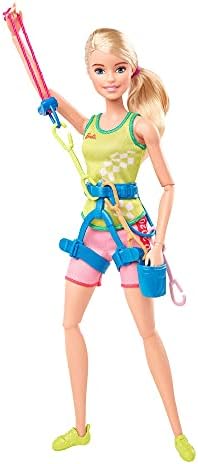 バービー(Barbie) 東京オリンピックライセンス バービー スポーツクライミングのせんしゅ 東京2020オリンピック (着せ替え人形)(ドール、アクセサリーセット)(3歳~) GJL75
