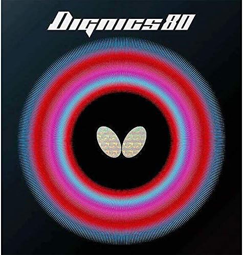 バタフライ(Butterfly) 卓球 ラバー ディグニクス 80 ハイテンション裏ラバー 06050
