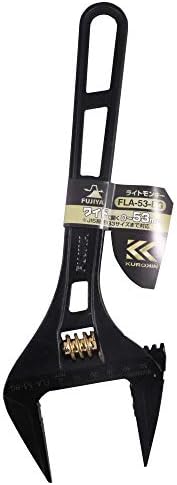 フジ矢(Fujiya) ライトモンキーレンチ 黒金 FLA-53-BG 最大開口:53mm
