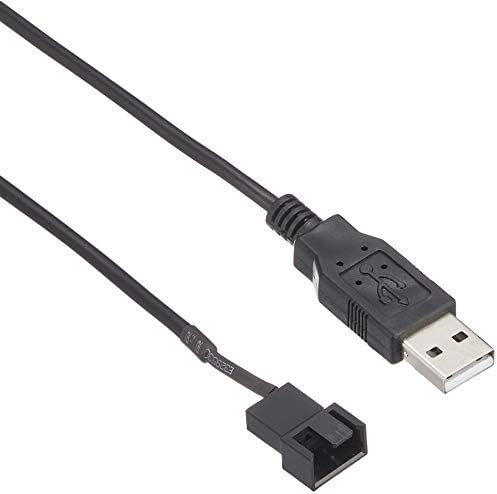 サンワサプライ ケースファン用USB電源変換ケーブル TK-PWFAN6