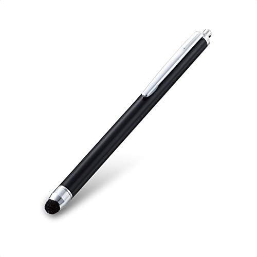 エレコム タッチぺン スタイラスペン (軽いタッチの超感度タイプ) iPhone/iPad/Android ブラック P-TPC02BK