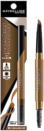 MAYBELLINE(メイベリン) アイブロウ ファッションブロウ パウダーインペンシル N BR-4 黄味のある明るい茶色