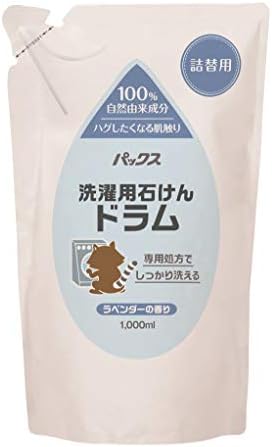 パックス 洗濯用石けんドラム 詰替用 1000ml