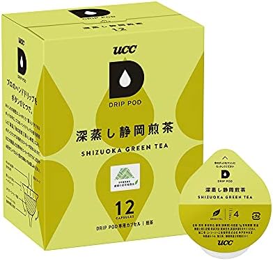 UCC ドリップポッド 専用カプセル 深蒸し静岡煎茶 12杯分 36g ポッド・カプセル