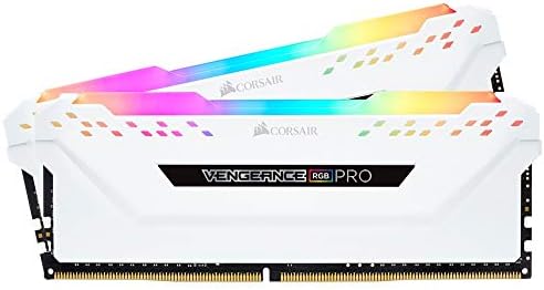 CORSAIR DDR4-3600MHz デスクトップPC用 メモリ VENGEANCE RGB PROシリーズ 16GB (8GB×2枚) CMW16GX4M2D3600C18W