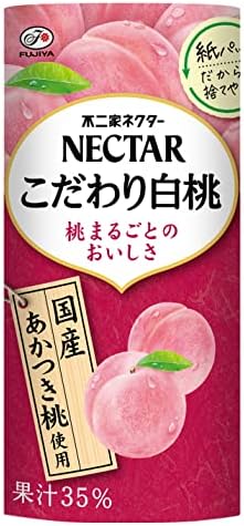 伊藤園 不二家 ネクター こだわり白桃 (紙パック) 195g ×24本