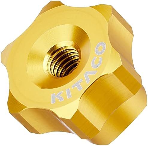 キタコ(KITACO) ブレーキアジャストナット タイプ1 (ゴールド) スーパーカブC125(JA48/JA58) クロスカブ110(JA45/JA60)等 516-9000170