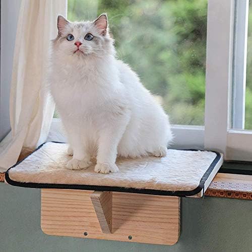 Petsfit 猫窓用ベッド キャットソファー ウインドウベッド マット付き 取り付けタイプ 日向ぼっこ
