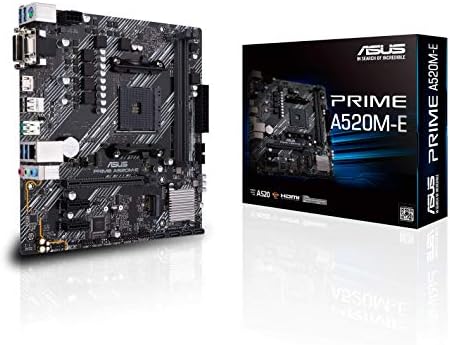 ASUS AMD A520 搭載 Socket AM4 対応 マザーボード PRIME A520M-E (MicroATX)