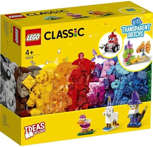 レゴ(LEGO) クラシック アイデアパーツ<透明パーツ入り> 11013 おもちゃ ブロック プレゼント 宝石 クラフト 男の子 女の子 4歳以上