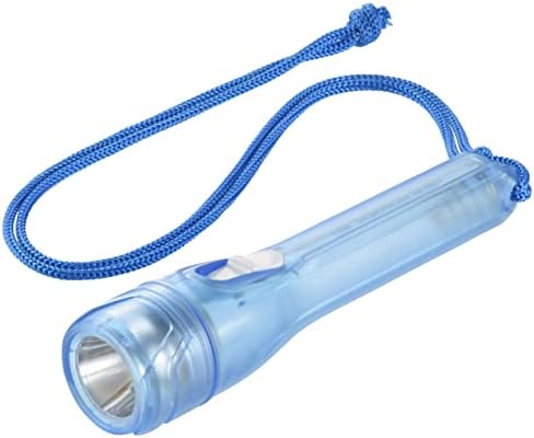 オーム電機 LED懐中ライト（単3形×2本付属/69lm/白色LED/連続使用29時間/ブルー） LHP-06B5-A
