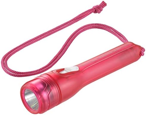 オーム電機 LED懐中ライト（単3形×2本付属/69lm/白色LED/連続使用29時間/ピンク） LHP-06B5-P