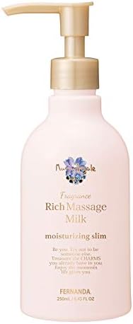 FERNANDA(フェルナンダ) Rich Massage Milk Maria Regale (リッチマッサージミルク マリアリゲル) ボディクリーム ホワイト 250ミリリットル (x 1) 男女両用