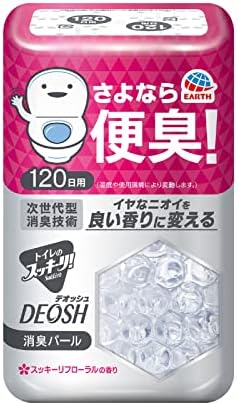 スッキーリ Sukki-ri 消臭剤 トイレ用 DEOSH 消臭パール スッキーリフローラルの香り 230g