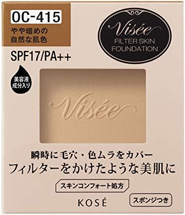 Visee(ヴィセ) リシェ フィルタースキン ファンデーション OC-415 やや暗めの自然な肌色 詰替え用 10g