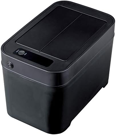 セイワ(SEIWA) 車内用品 ゴミ箱 スマートダストボックス 4.5L ブラック WA69 自動開閉 赤外線センサー 乾電池式