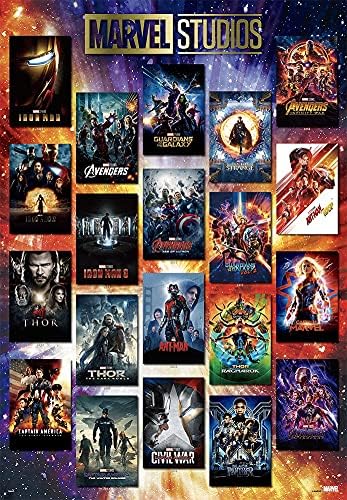 1000ピース ジグソーパズル マーベル Movie Poster Collection MARVEL STUDIOS (51x73.5cm)