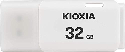 KIOXIA(キオクシア) 旧東芝メモリ USBフラッシュメモリ 32GB USB2.0 日本製 国内サポート KLU202A032GW