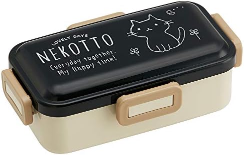 スケーター(Skater) Ag+ 抗菌 ふんわり盛れる 弁当箱 530ml ねこっと 日本製 PFLB6AG-A