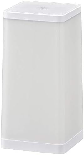 オーム電機 LEDタッチライト 調光式 電球色 TT-Y32T-WL white (約)幅100×高さ205×奥行100mm