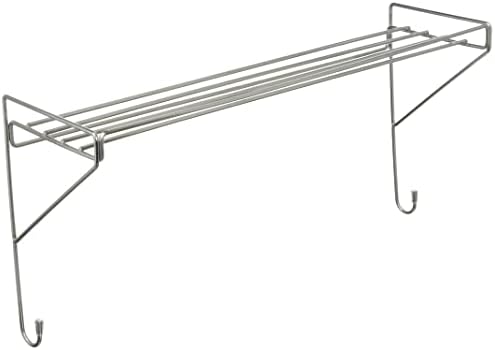 オカトー タオルバー シェルフ 浴室 タオル掛け 収納 ステンレス製 (約)幅35×奥行き10×高さ17cm